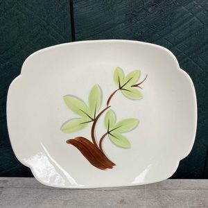 Vintage | Continental Kilns Woodleaf Serving Platter